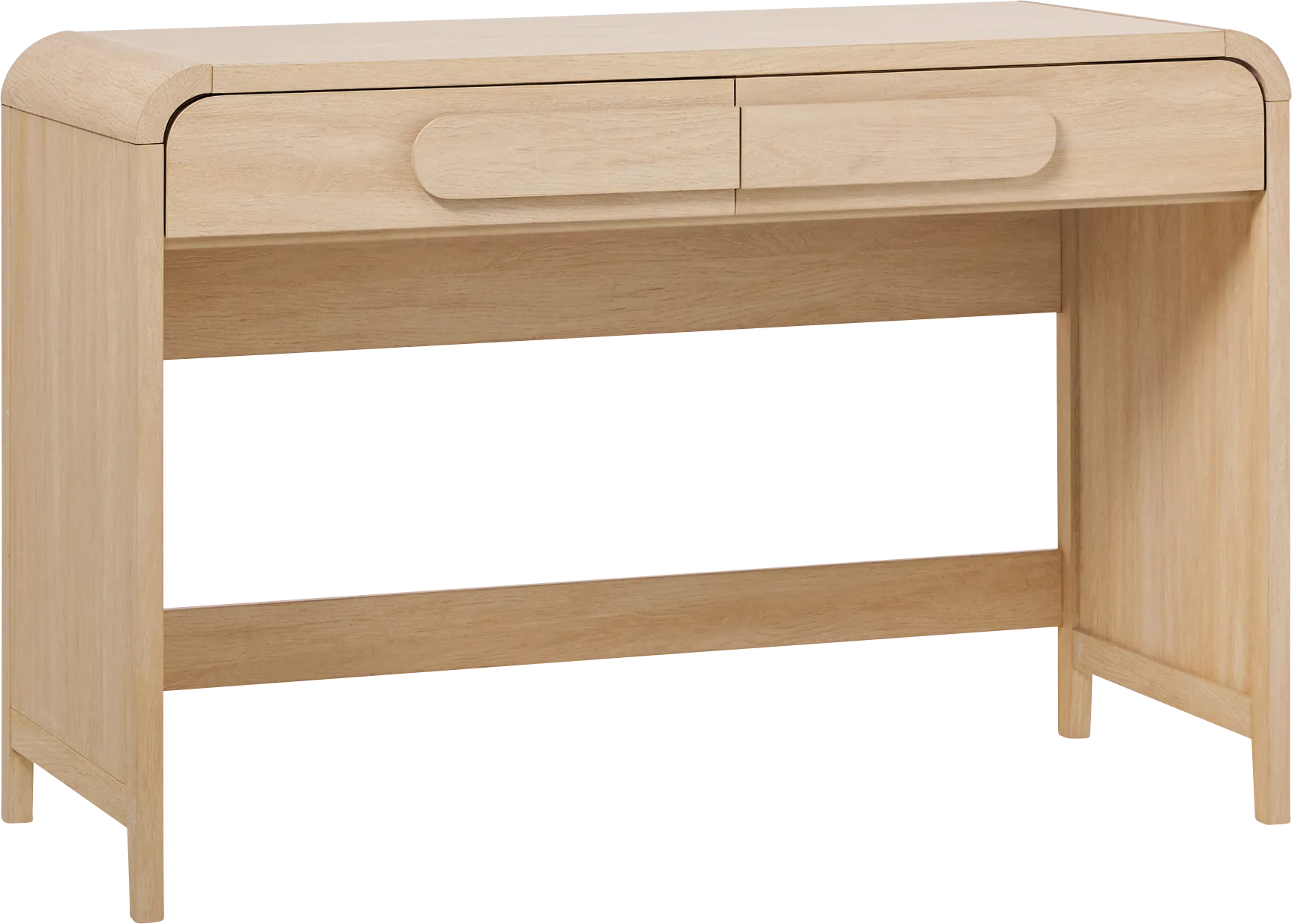 Annbick Oak Desk - Thumbnail - Image 1