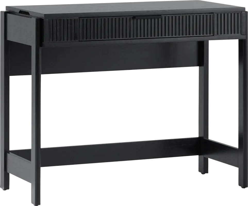 Bedfordshire Black Lift-top Desk