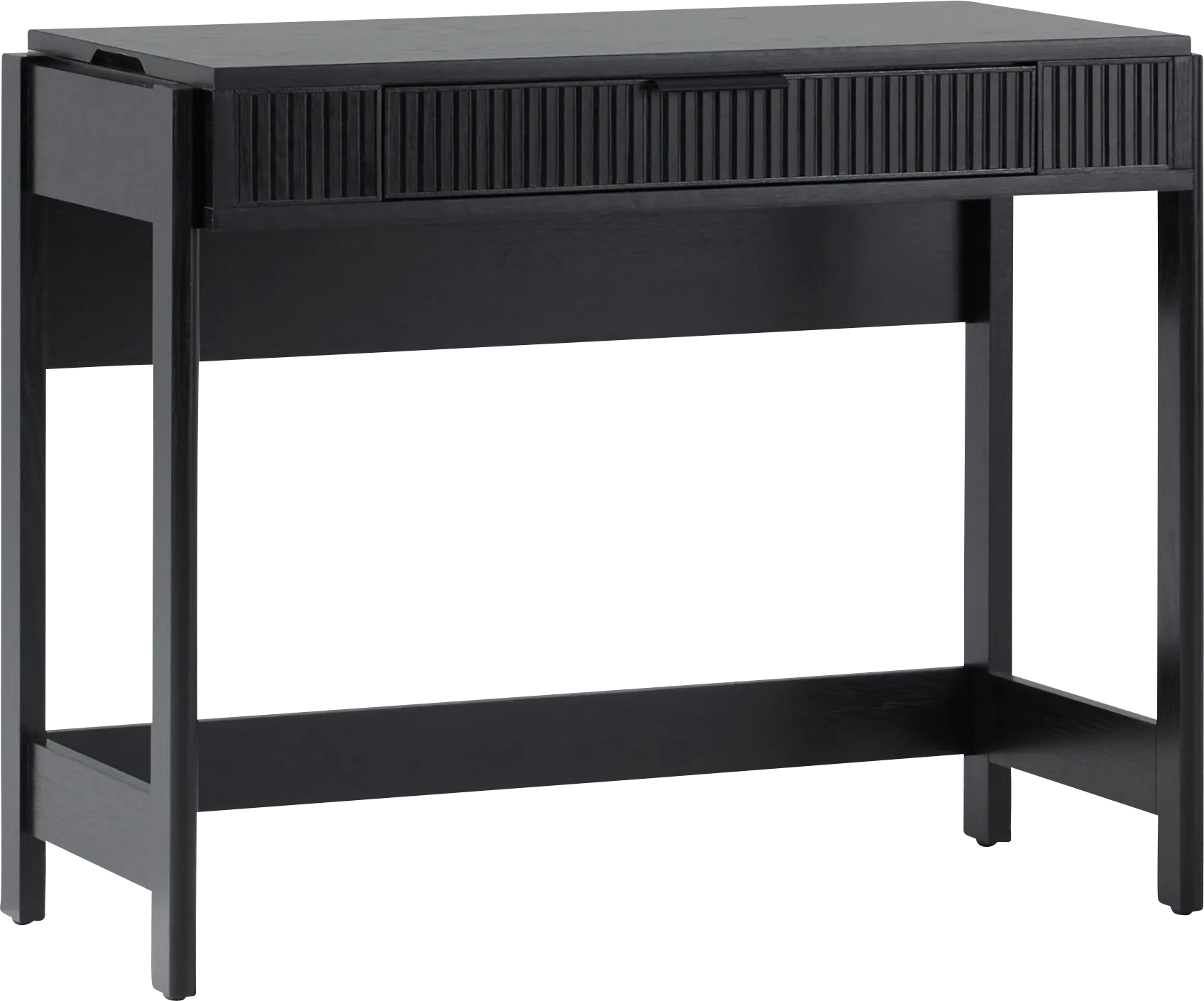 Bedfordshire Black Lift-top Desk - Image 1