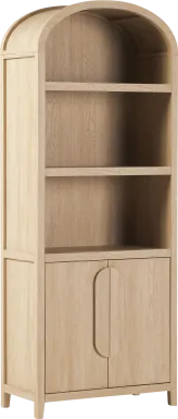 Annbick III Oak Bookcase
