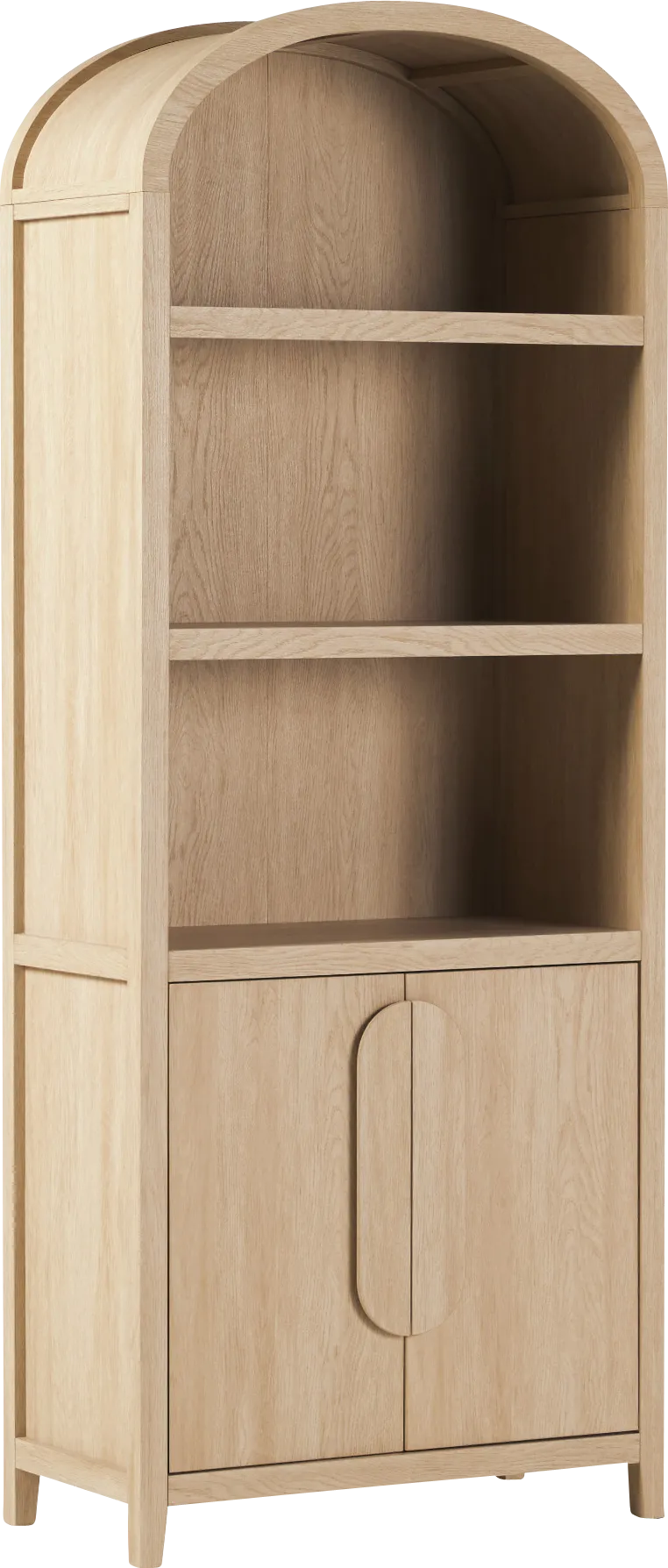 Annbick III Oak Bookcase - Image 1