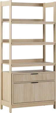 Bedfordshire I Oak Bookcase