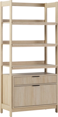 Bedfordshire I Oak Bookcase