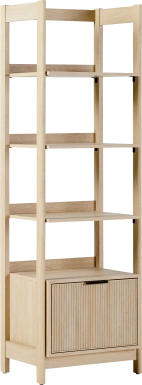 Bedfordshire II Oak Bookcase