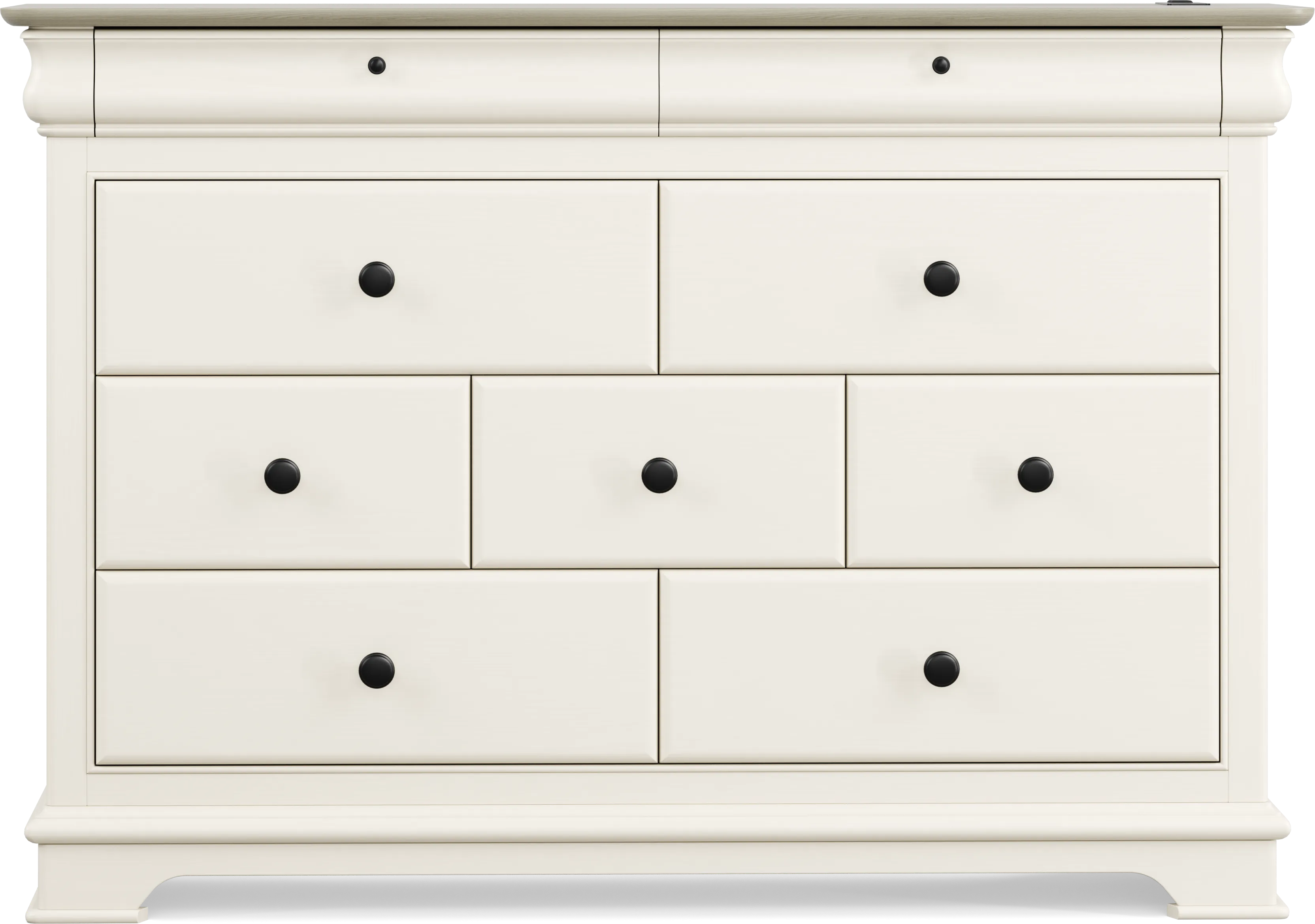 Kids Oberon Cream Dresser - Thumbnail - Image 1