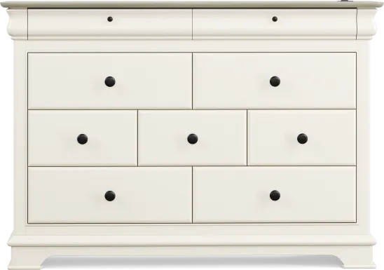 Kids Oberon Cream Dresser