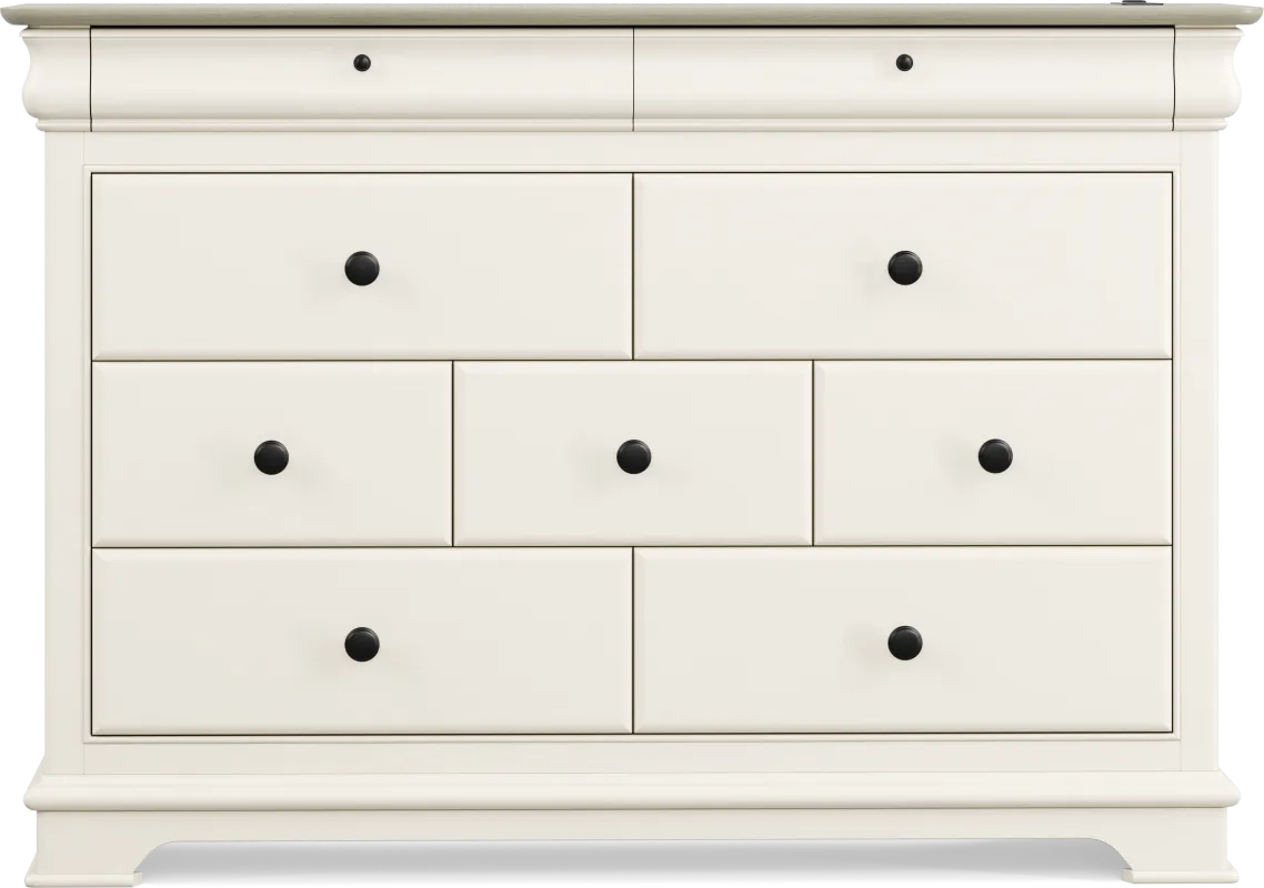 Kids Oberon Cream Dresser