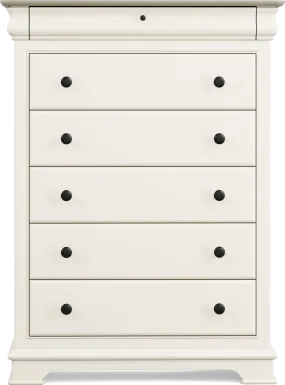 Kids Oberon Cream Chest