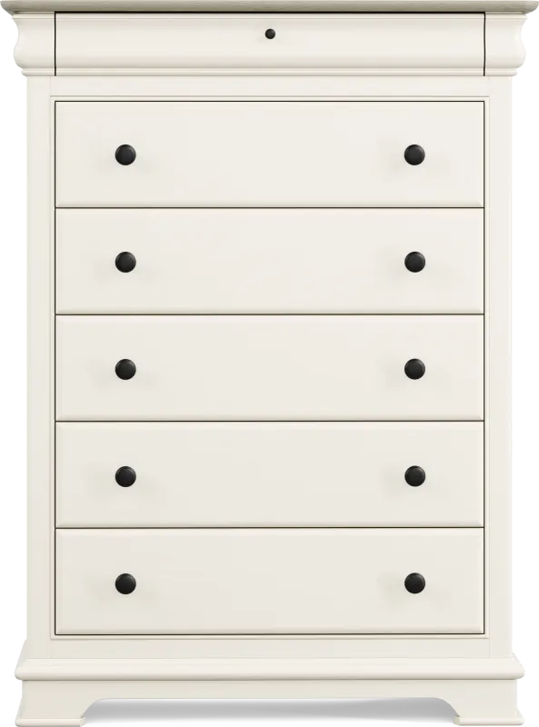 Kids Oberon Cream Chest