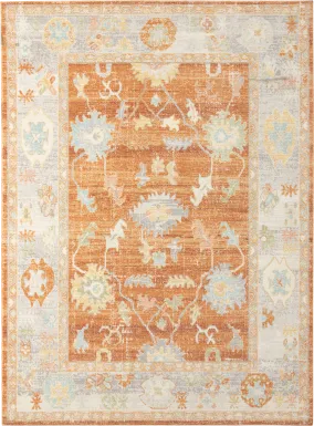 Olgia Orange 7'9 x 9'9 Rug