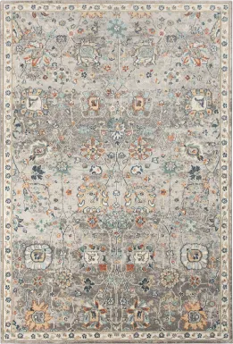 Brisaggo Gray 7'9 x 9'9 Rug