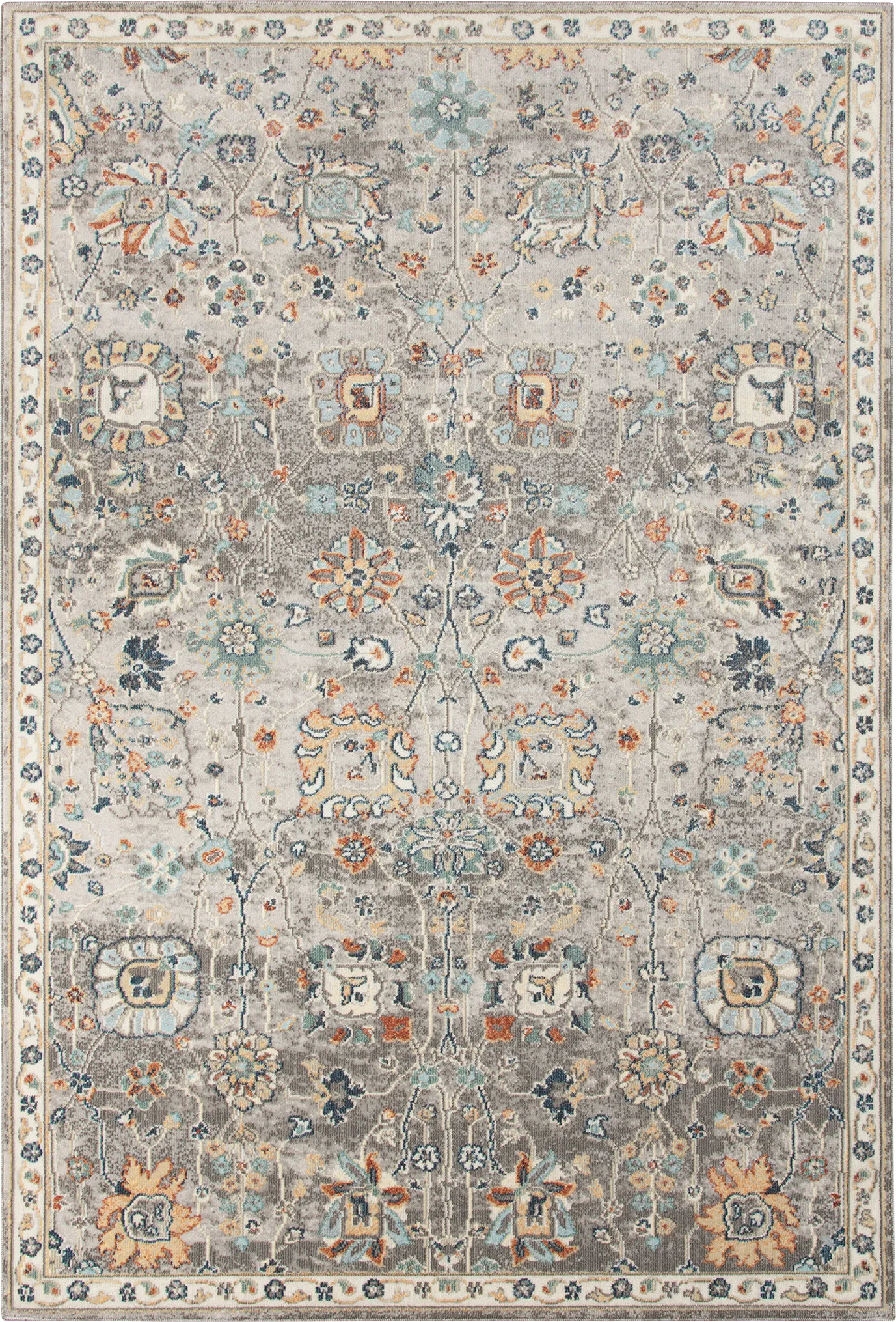 Brisaggo Gray 5'1 x 7'6 Rug - Image 1