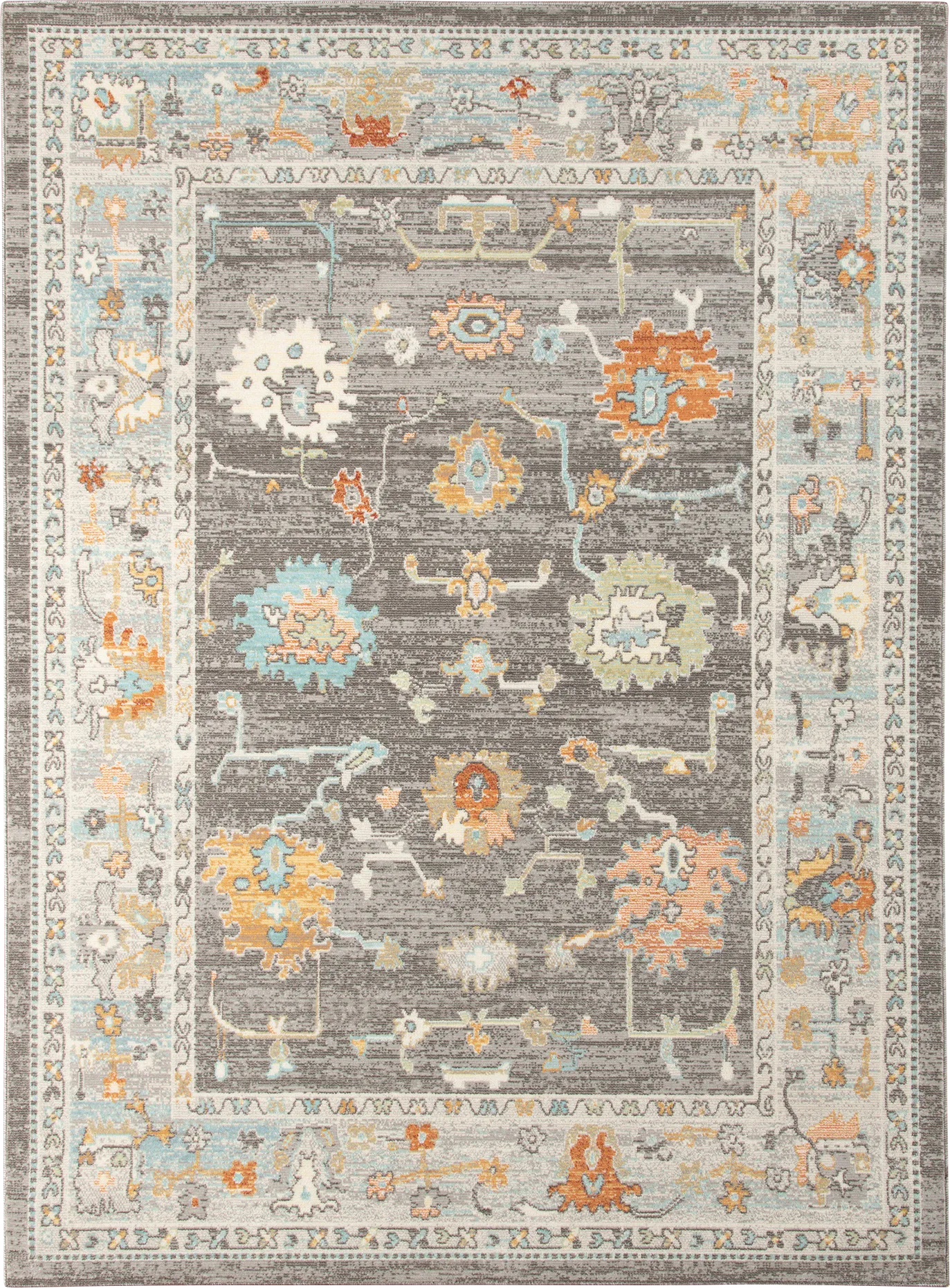 Dumenza Brown 5'1 x 7'6 Rug - Image 1