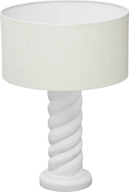 Inlet Hills White Lamp