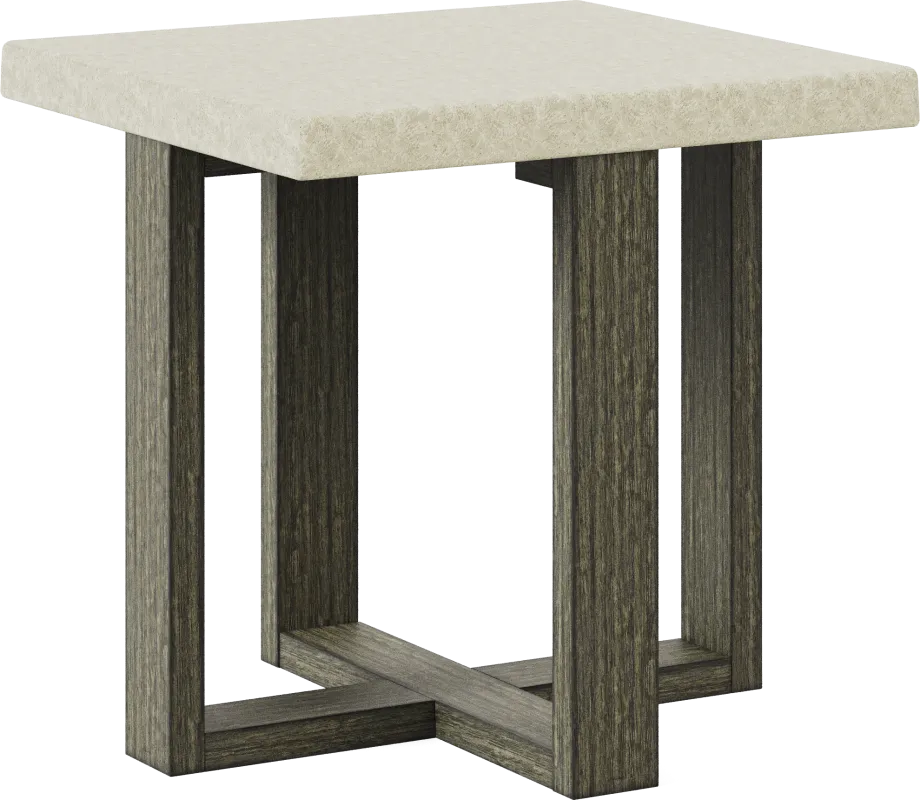 Sanger Gray End Table