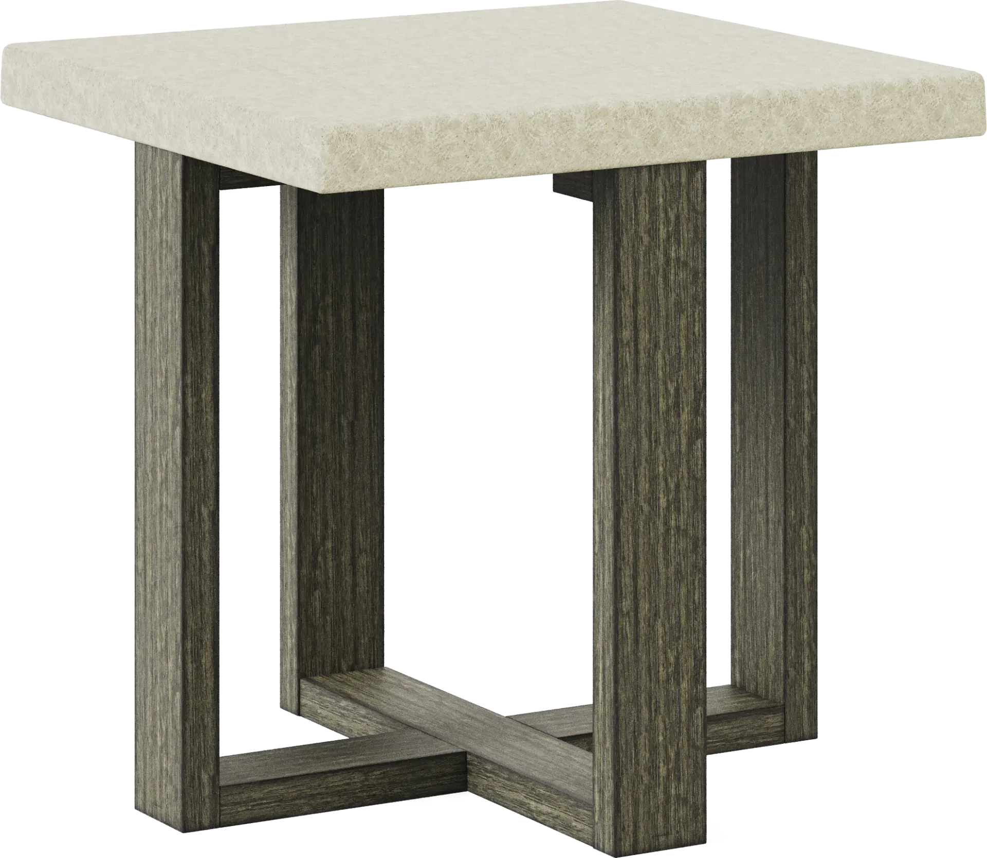 Sanger Gray End Table