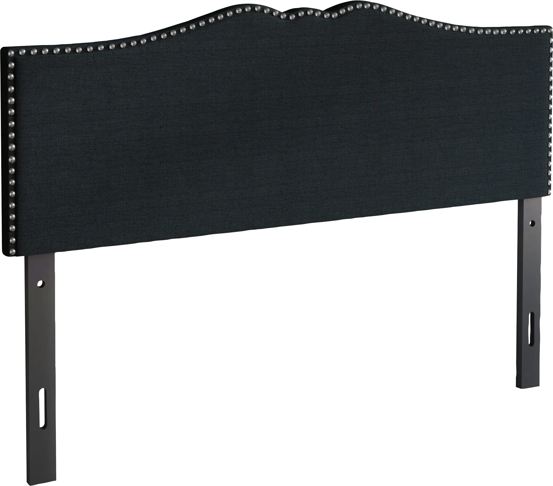 Romtara Charcoal Queen Headboard - Image 1