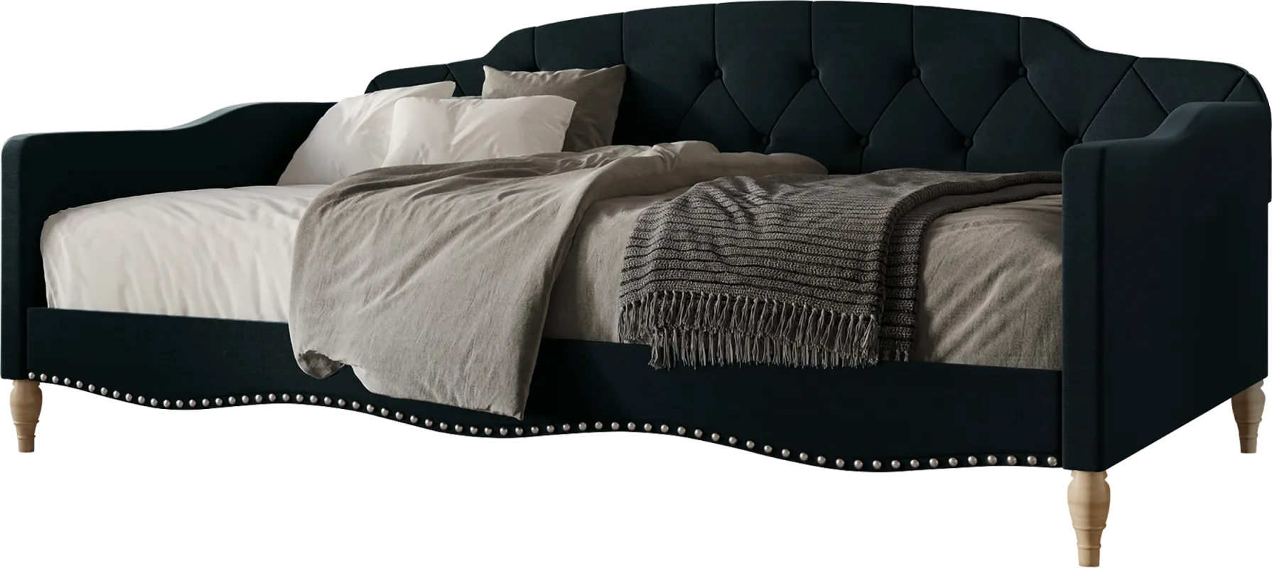 Iroby Charcoal Twin Daybed