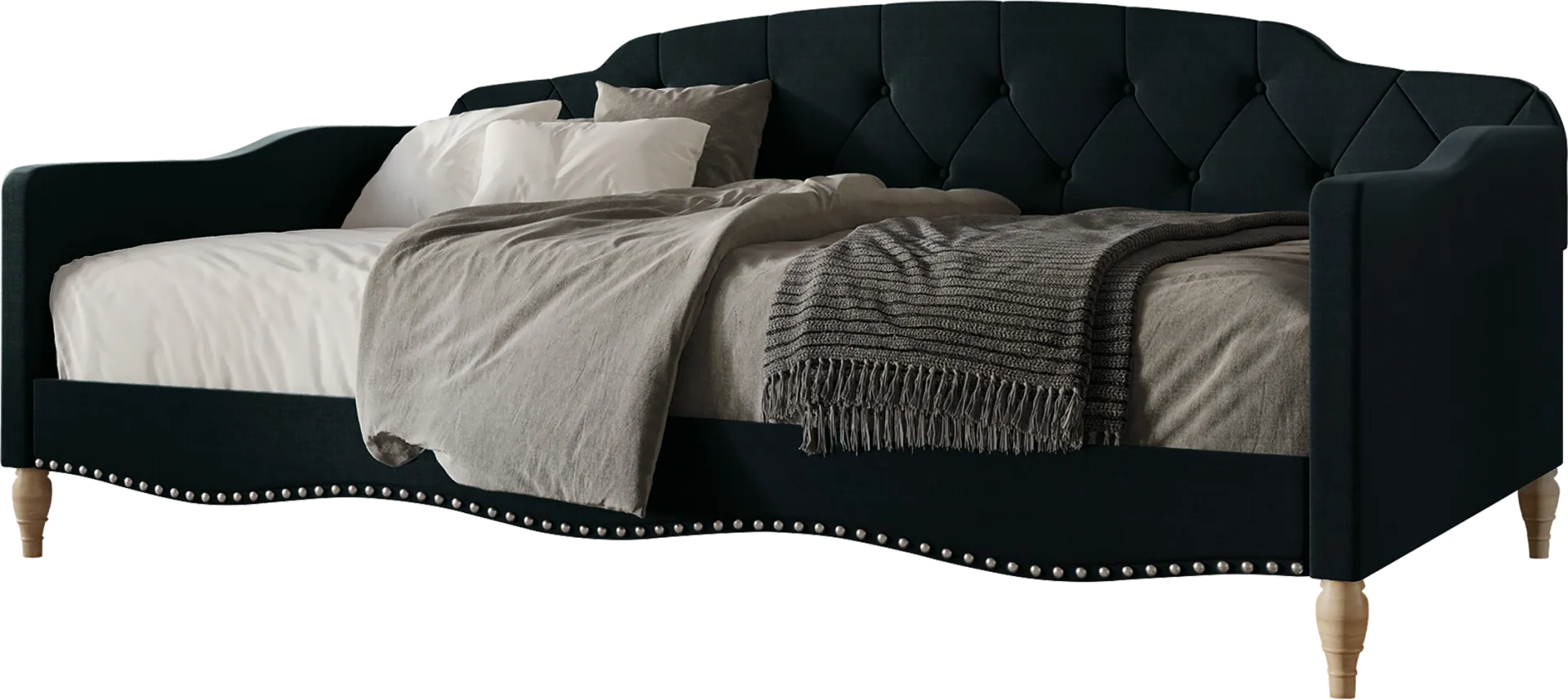 Iroby Charcoal Twin Daybed - Image 1