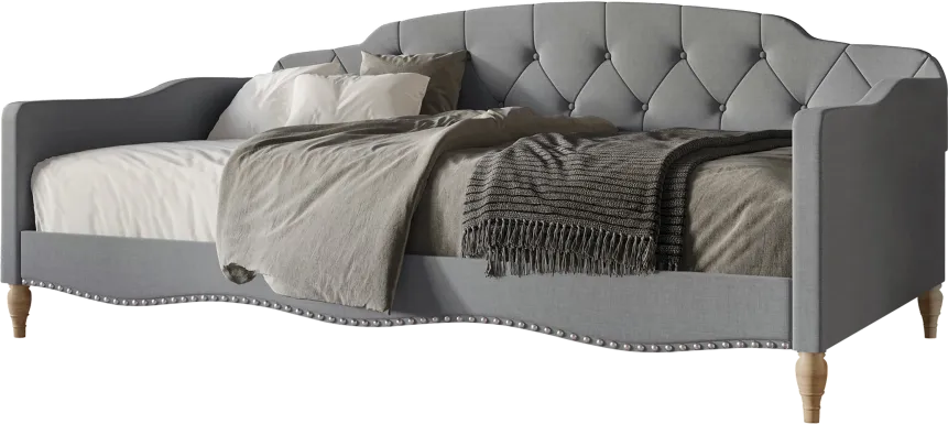 Iroby Light Gray Twin Daybed