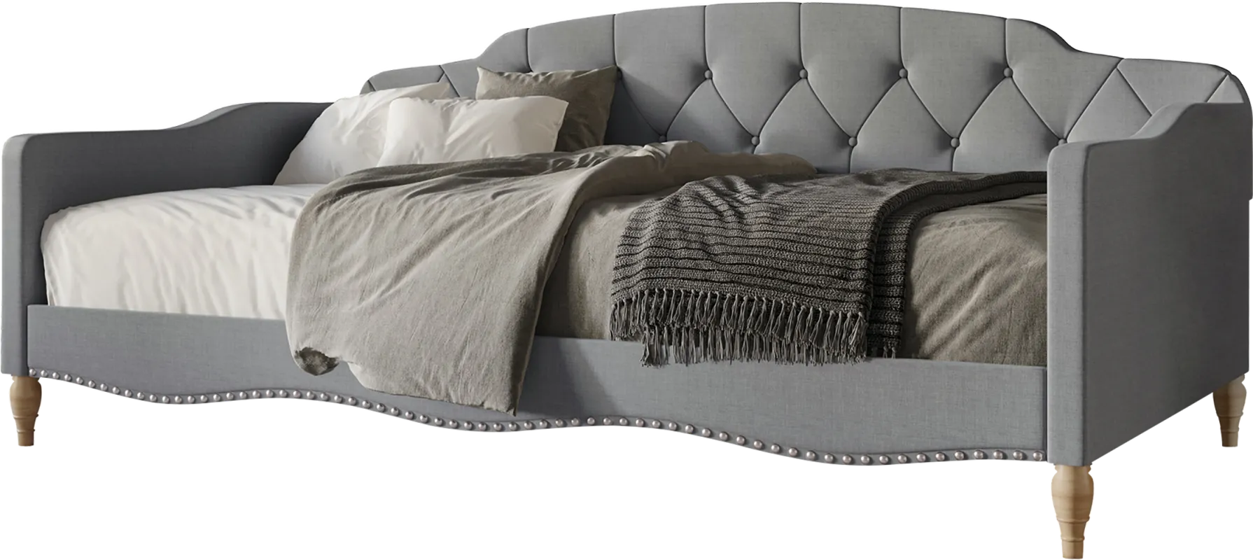 Iroby Light Gray Twin Daybed