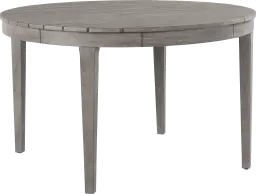 round wood dining table