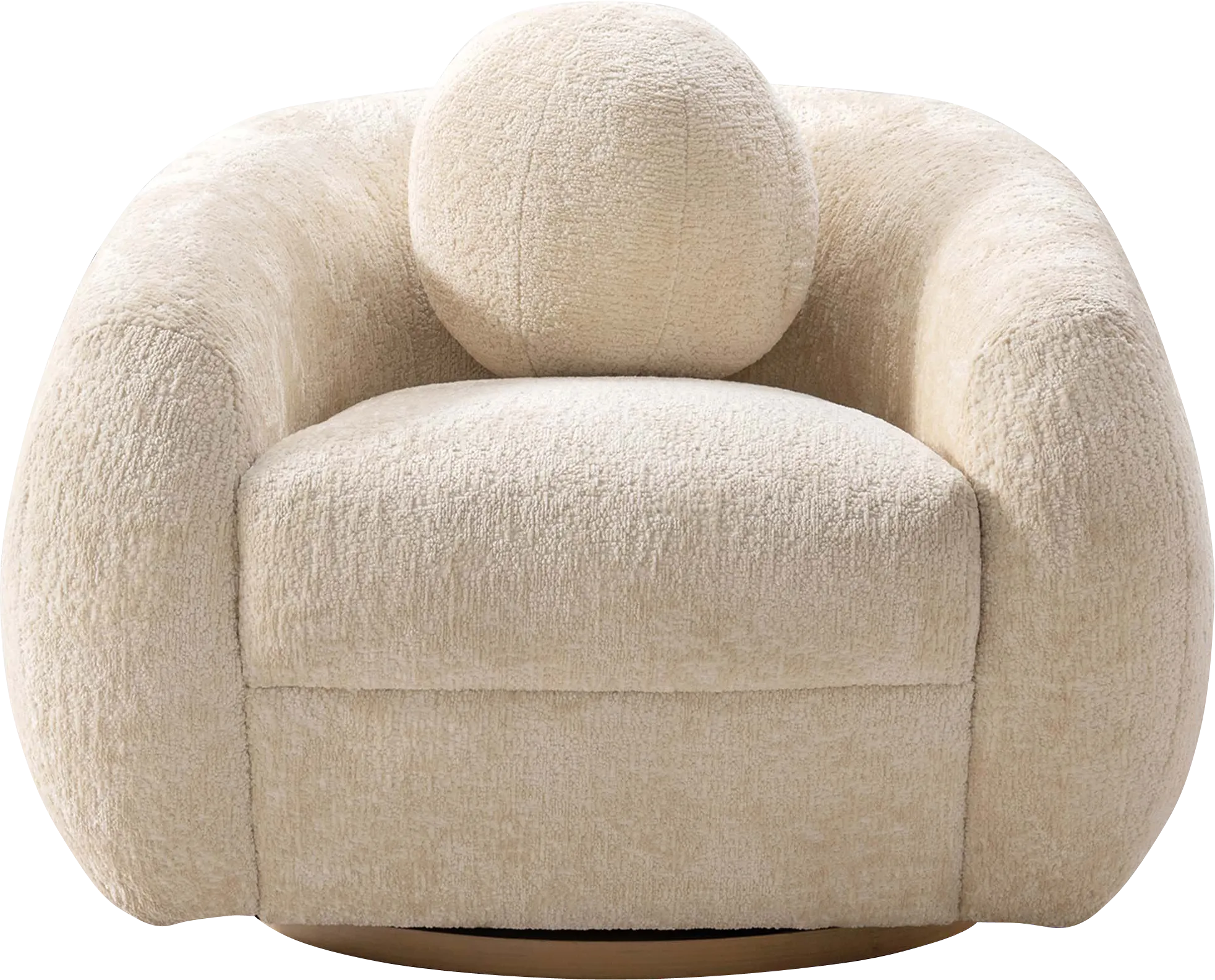 Azurelee Cream Accent Chair - Thumbnail - Image 1