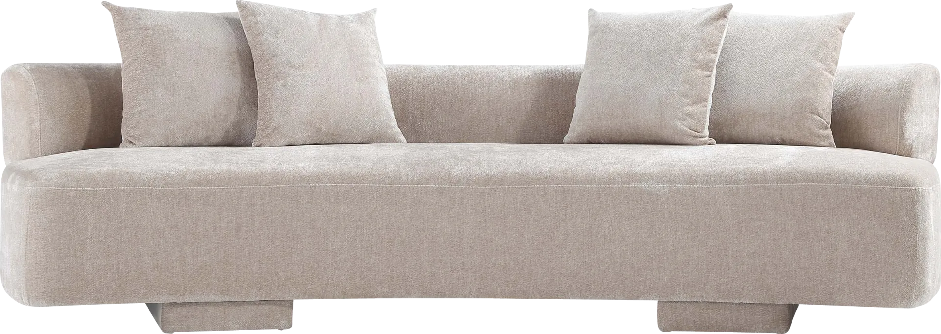 Mipolomol Beige Sofa - Image 1