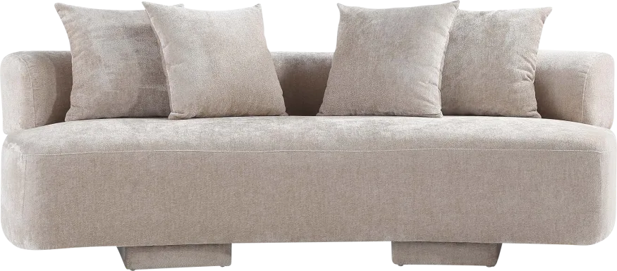 Mipolomol Beige Loveseat
