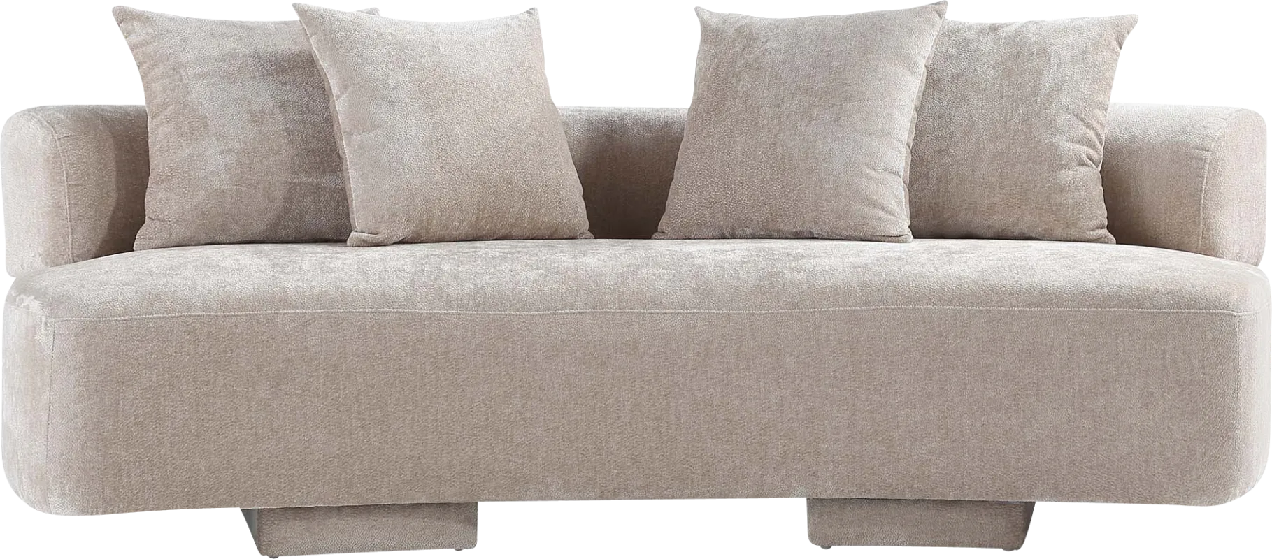 Mipolomol Beige Loveseat