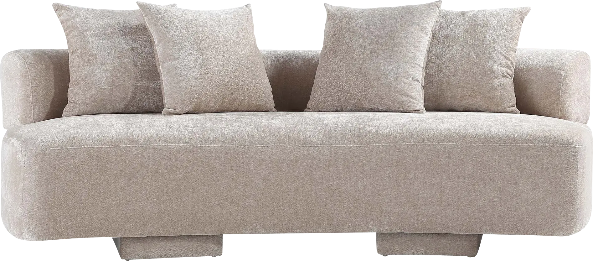 Mipolomol Beige Loveseat