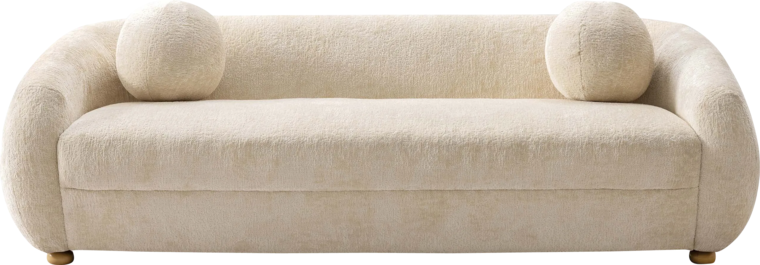 Azurelee Cream Sofa - Thumbnail - Image 1