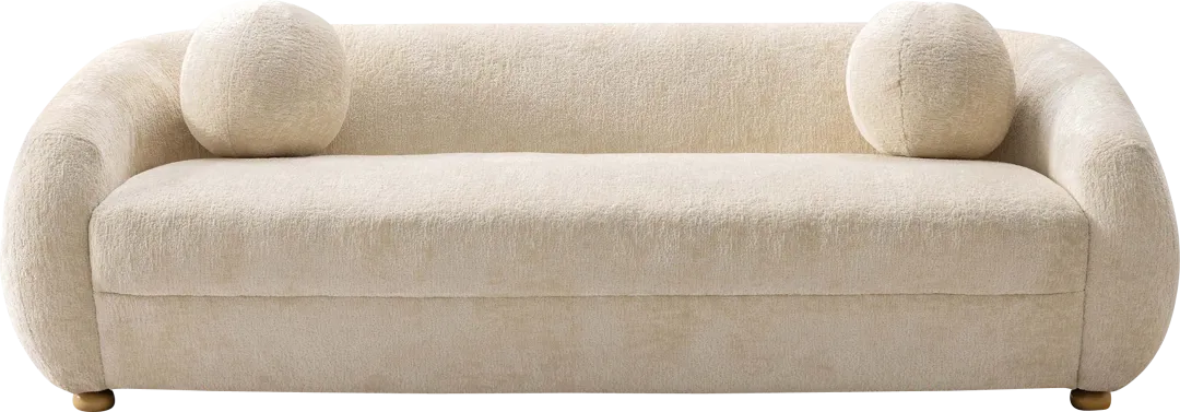 Azurelee Cream Sofa