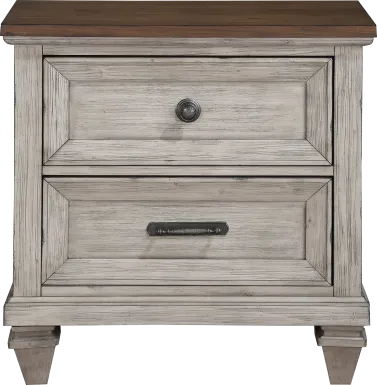 Bridgewood Cream Nightstand