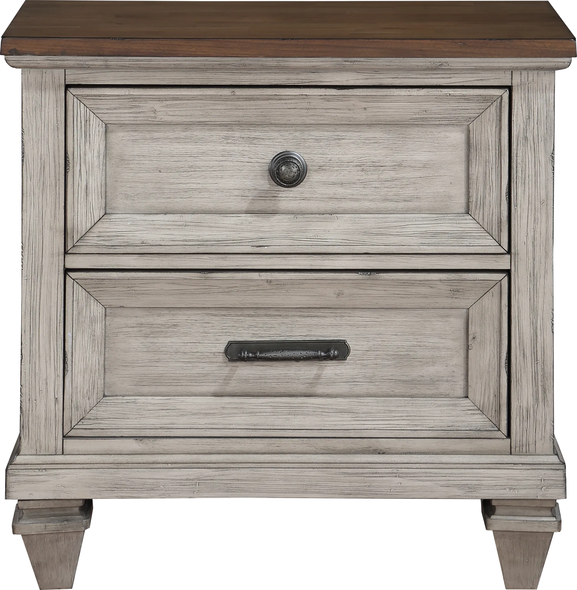 Bridgewood Cream 5 Pc King Panel Bedroom - Image 8