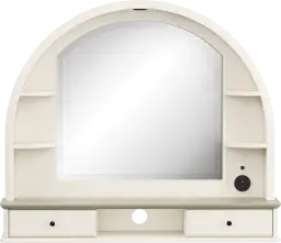 mirror with hutch