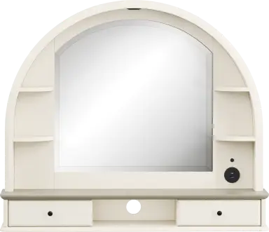 mirror with hutch