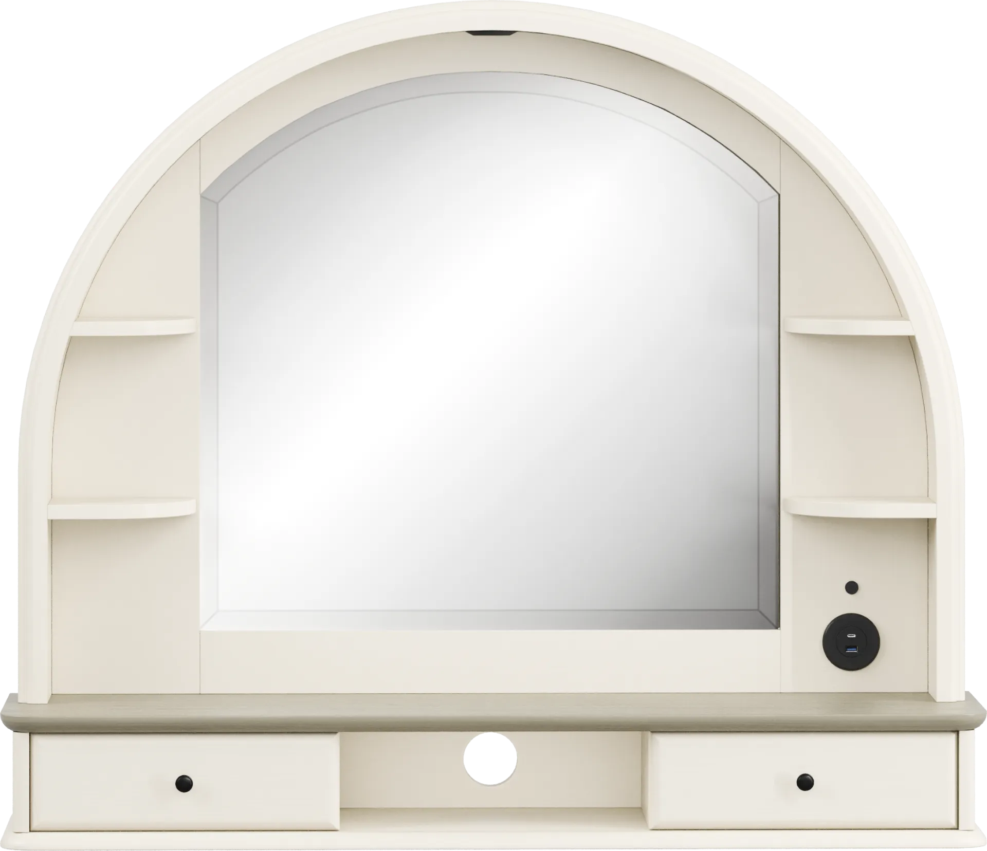 Kids Oberon Cream Full Storage Bedroom - Image 7