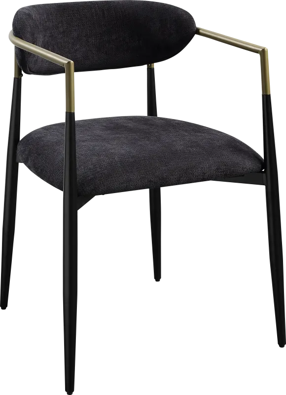 Cordorniz Black Dining Chair, Set of 2