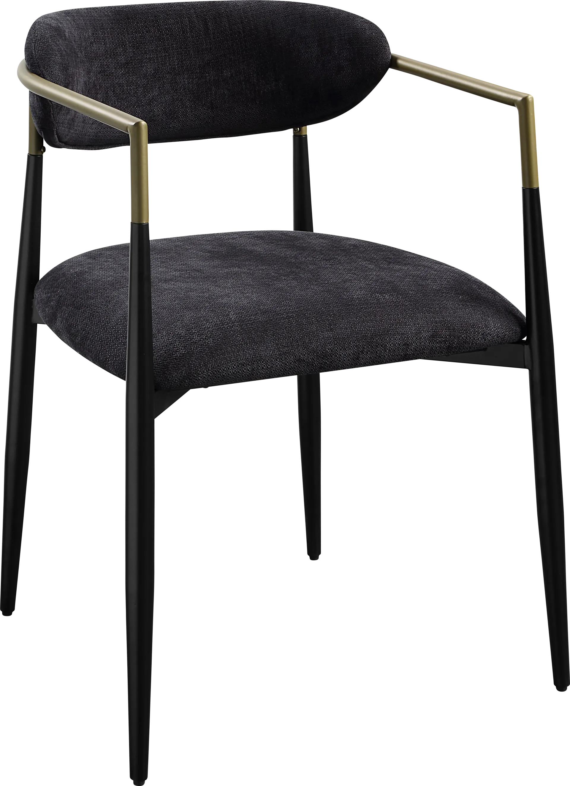 Cordorniz Black Dining Chair, Set of 2 - Image 1