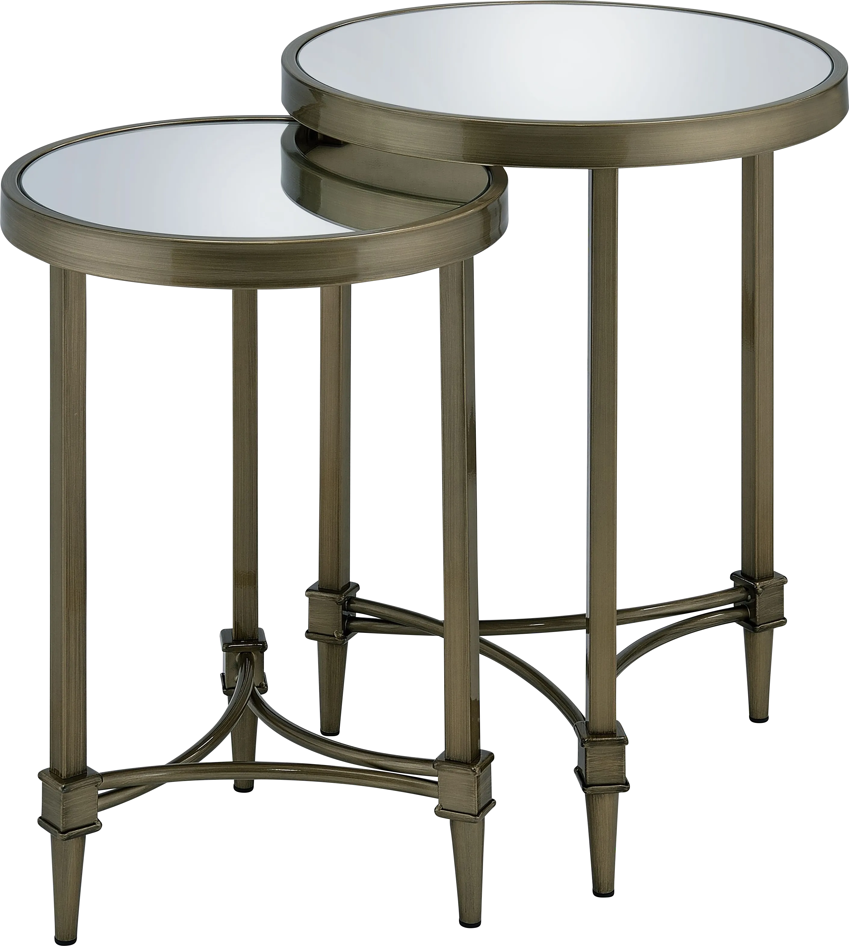 Lagremas Gold Nesting Table, Set of 2 - Thumbnail - Image 1