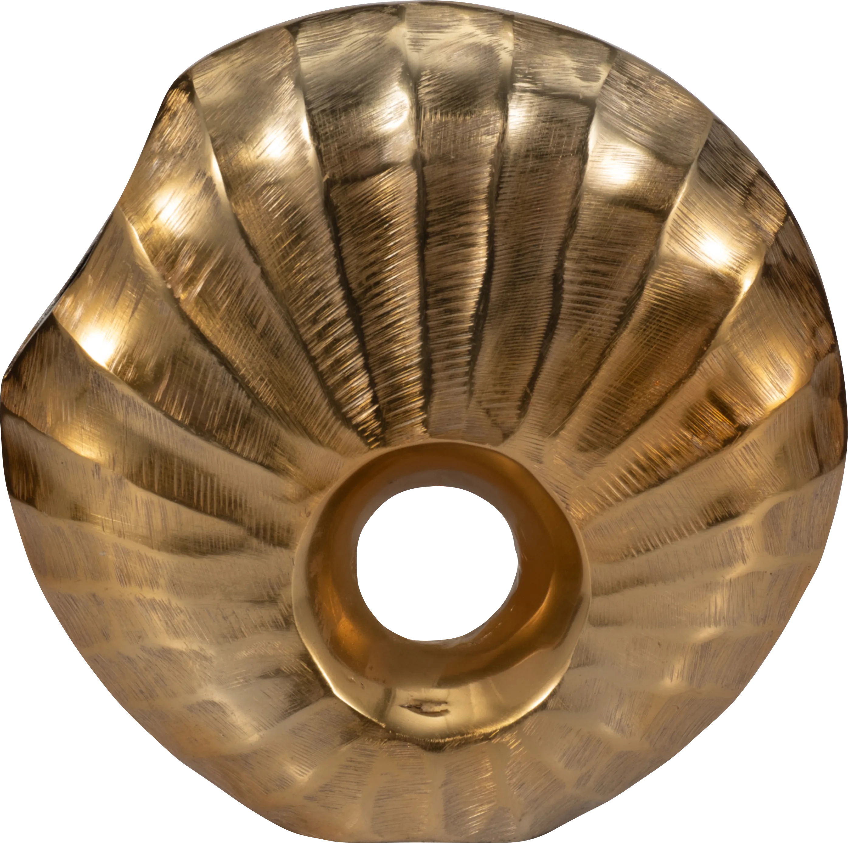 Jimboa Gold 10 in. Vase