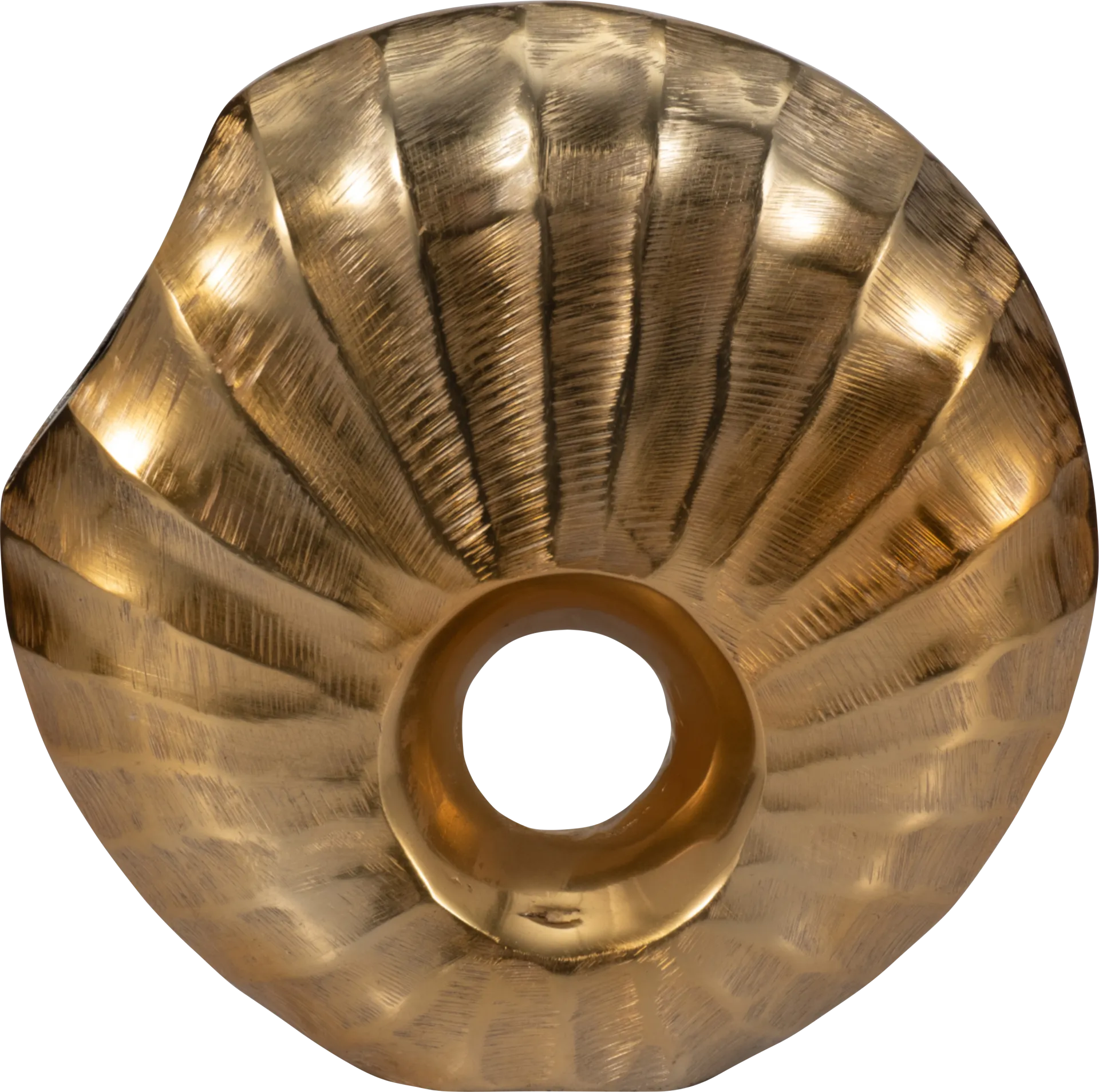 Jimboa Gold 10 in. Vase - Image 1