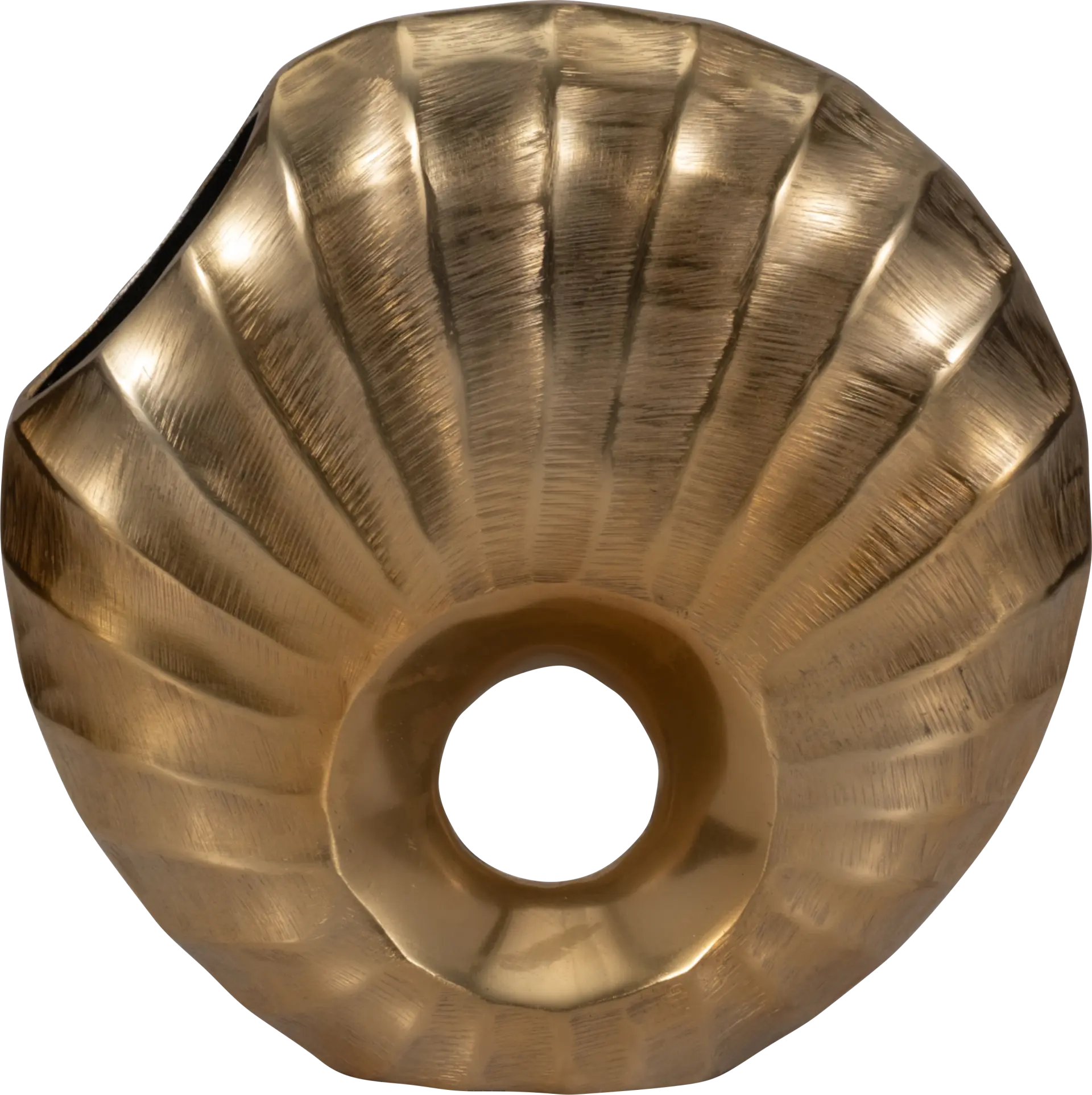 Jimboa Gold 12 in. Vase