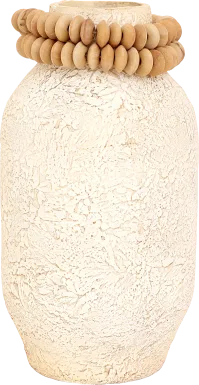 Bluesage Beige 16 in. Vase