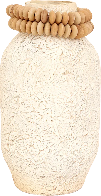 Bluesage Beige 16 in. Vase