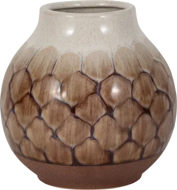 Interapid Brown 8 in. Vase