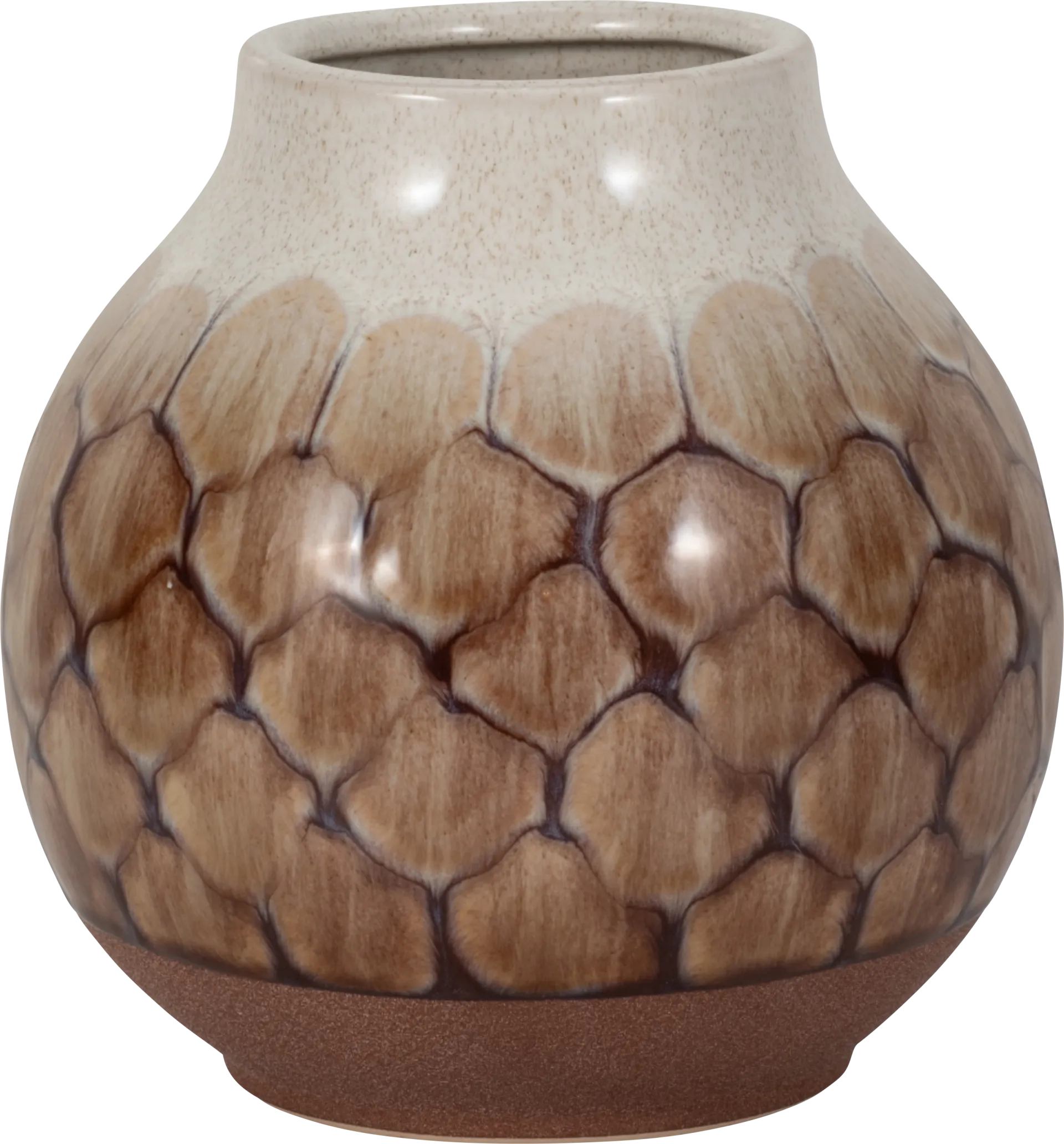 Interapid Brown 8 in. Vase - Image 1