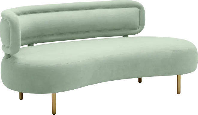 Catawissa Mint Green Sofa