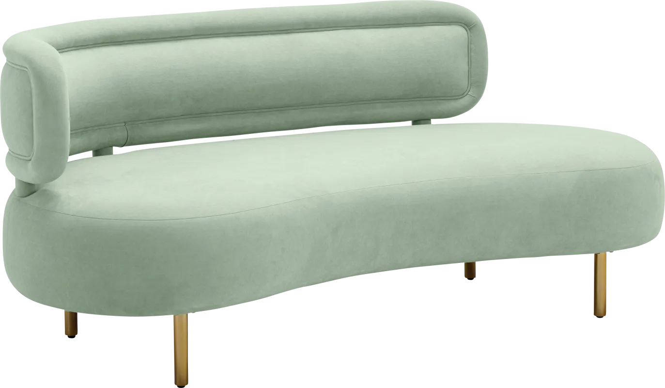 Catawissa Mint Green Sofa